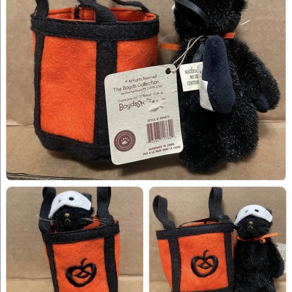 Retired Lot of 20 Halloween Boyds’ Bears Mini Bears w VHTF Trick Or Treat Dog! - Picture 3 of 7